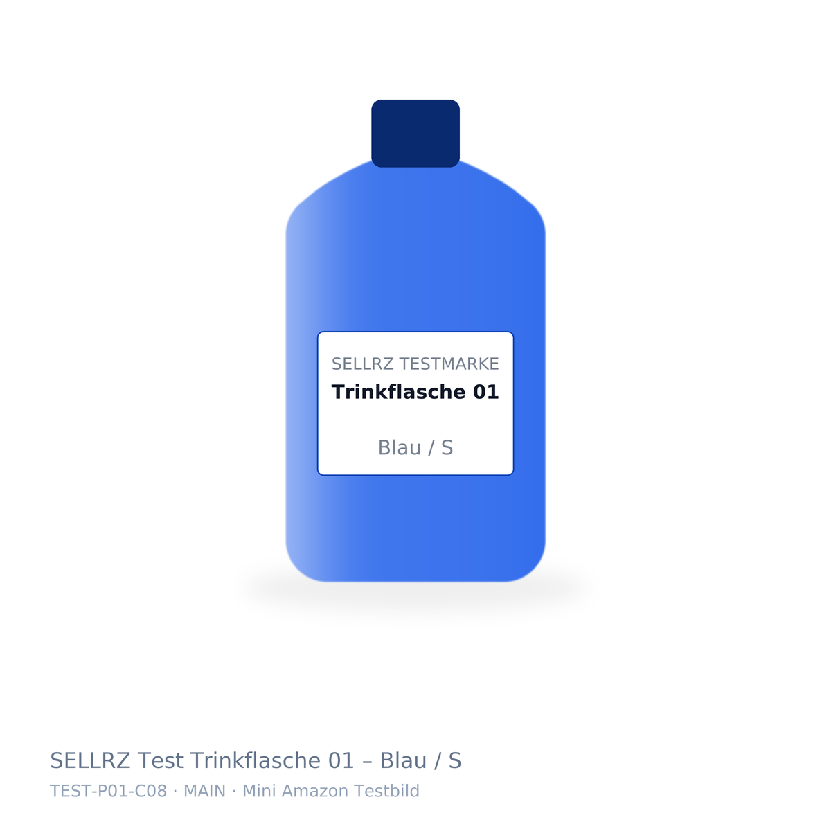 SELLRZ Test Trinkflasche 01 – Blau / S