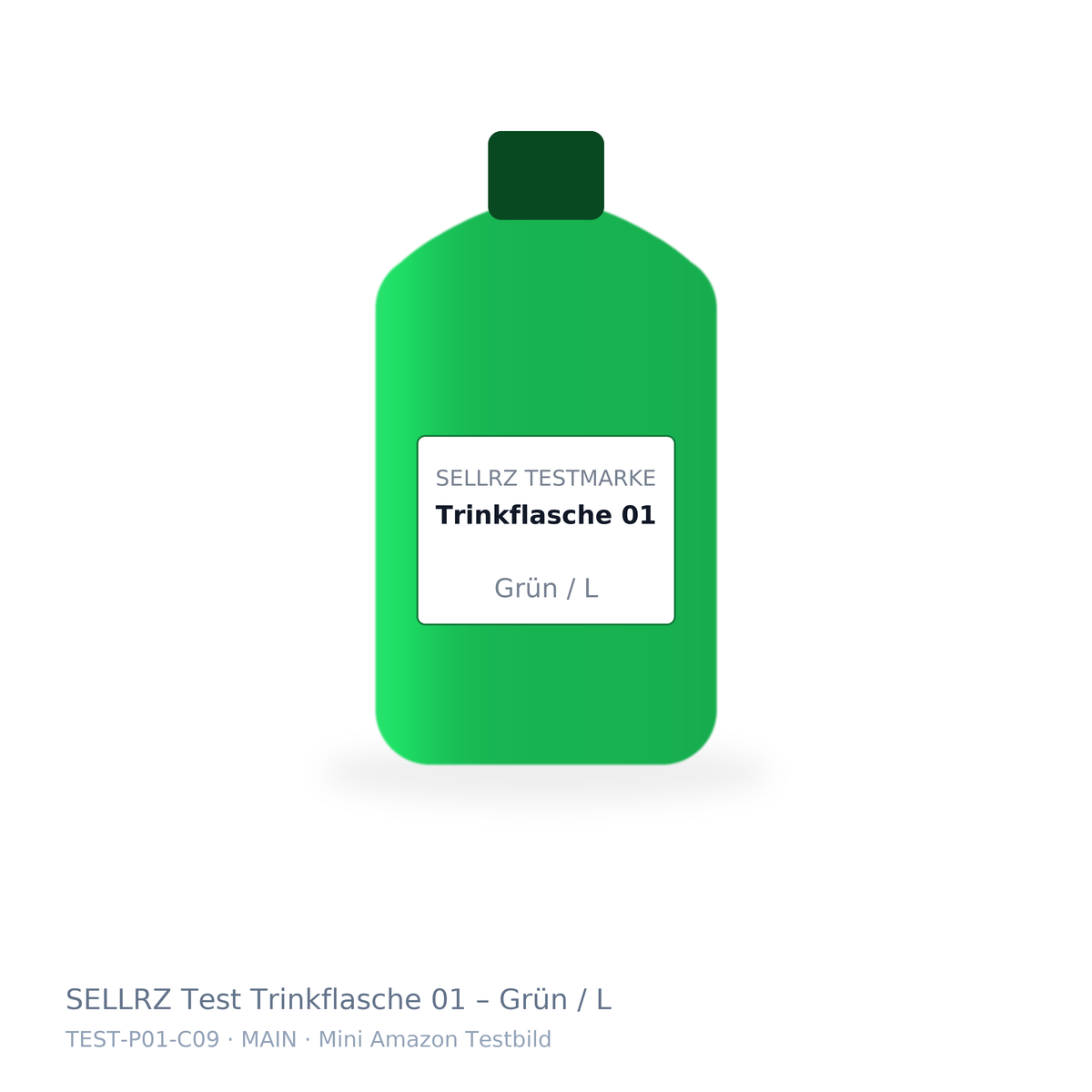 SELLRZ Test Trinkflasche 01 – Grün / L