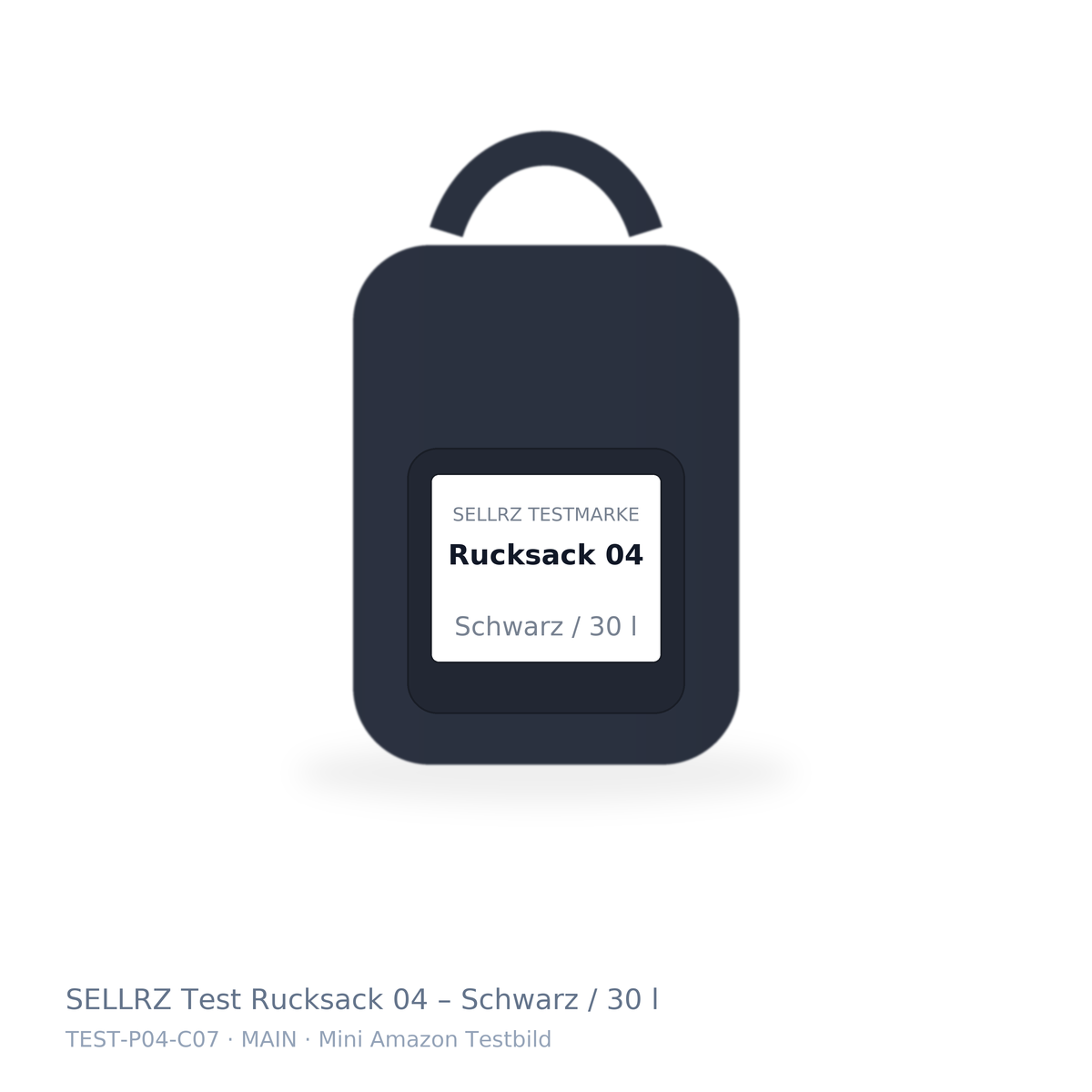 SELLRZ Test Rucksack 04 – Schwarz / 30 l