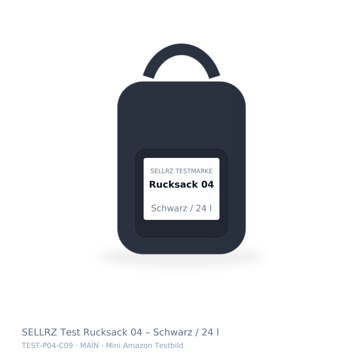 SELLRZ Test Rucksack 04 – Schwarz / 24 l