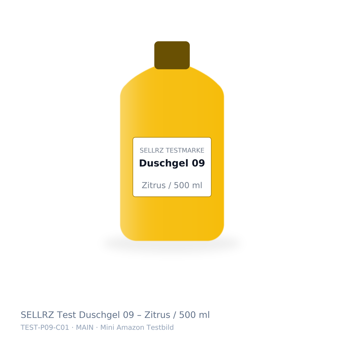 SELLRZ Test Duschgel 09 – Zitrus / 500 ml