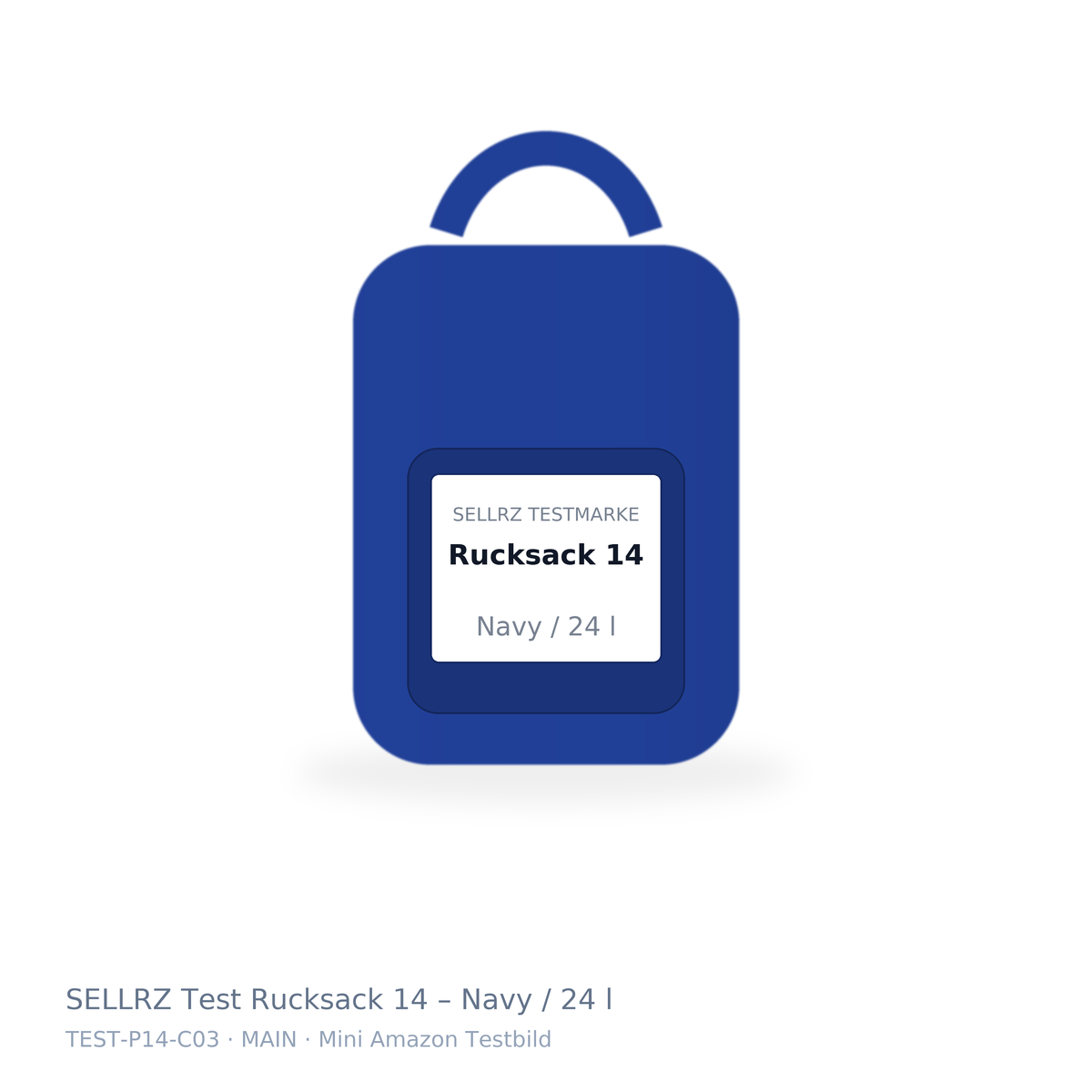 SELLRZ Test Rucksack 14 – Navy / 24 l