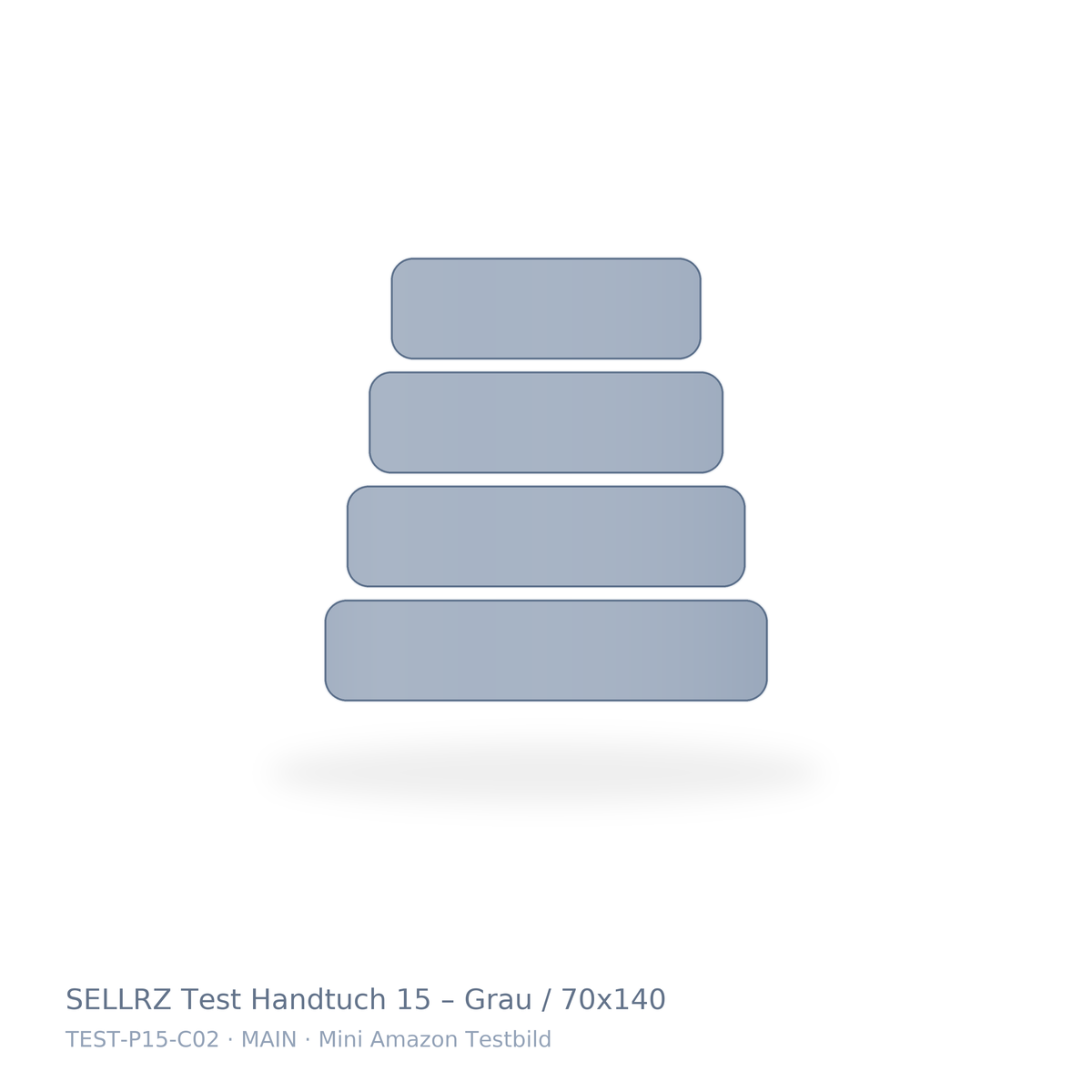 SELLRZ Test Handtuch 15 – Grau / 70x140
