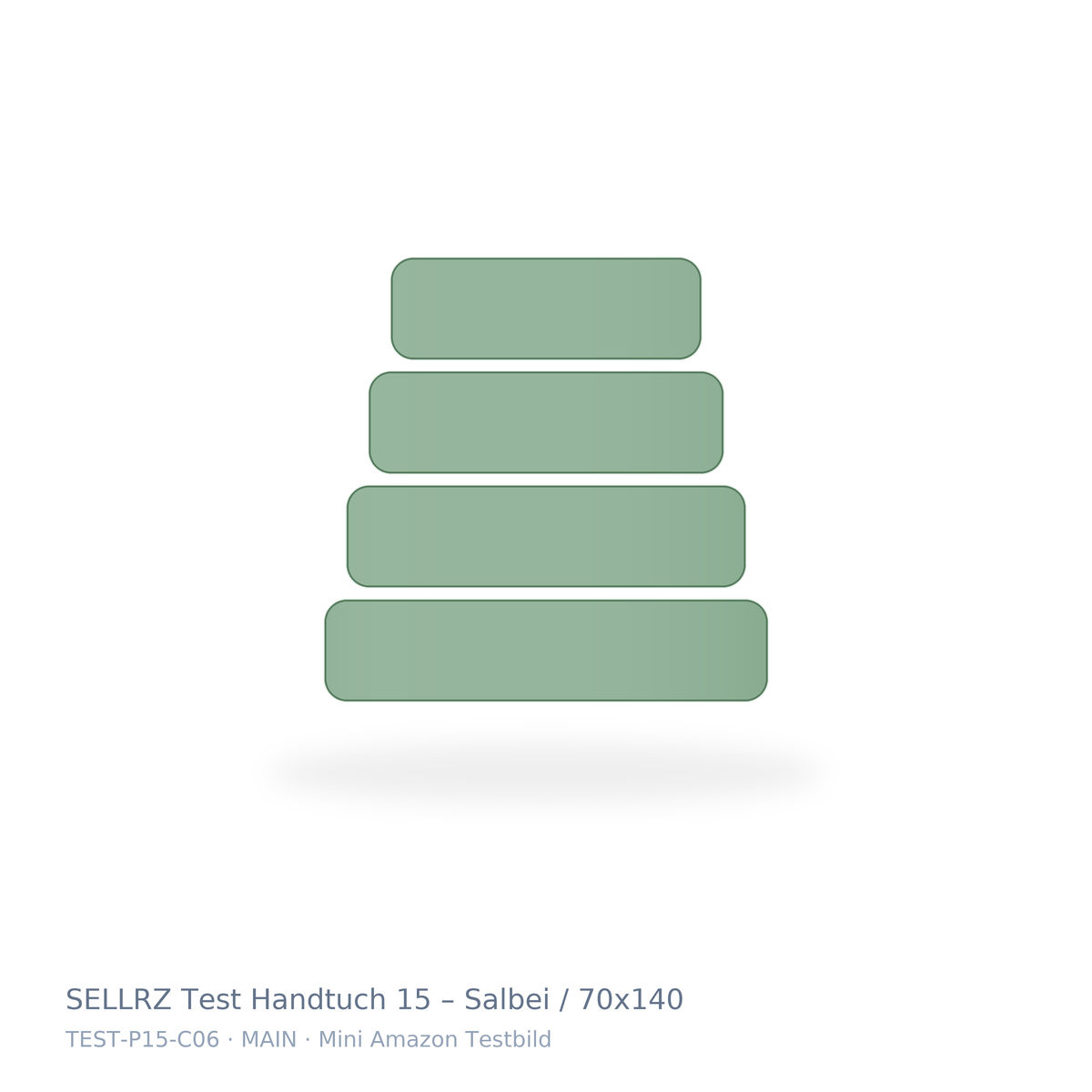 SELLRZ Test Handtuch 15 – Salbei / 70x140