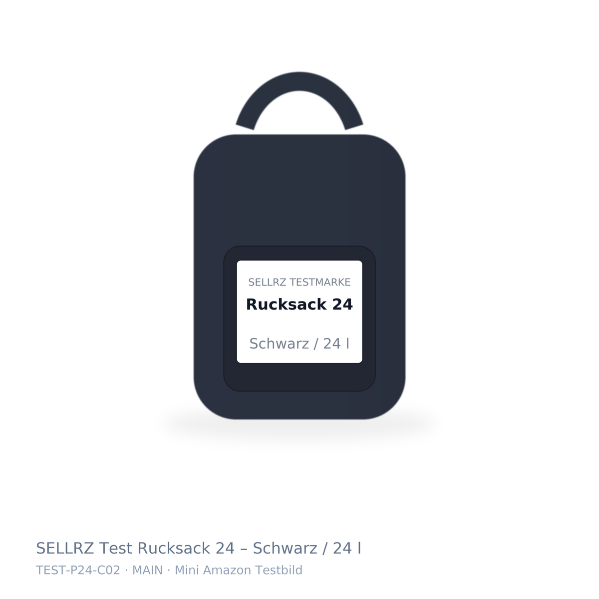 SELLRZ Test Rucksack 24 – Schwarz / 24 l
