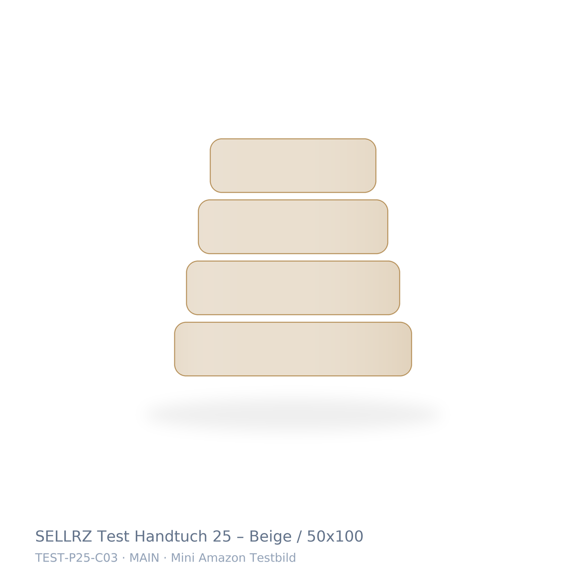 SELLRZ Test Handtuch 25 – Beige / 50x100