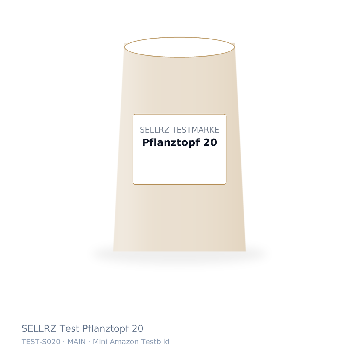 SELLRZ Test Pflanztopf 20
